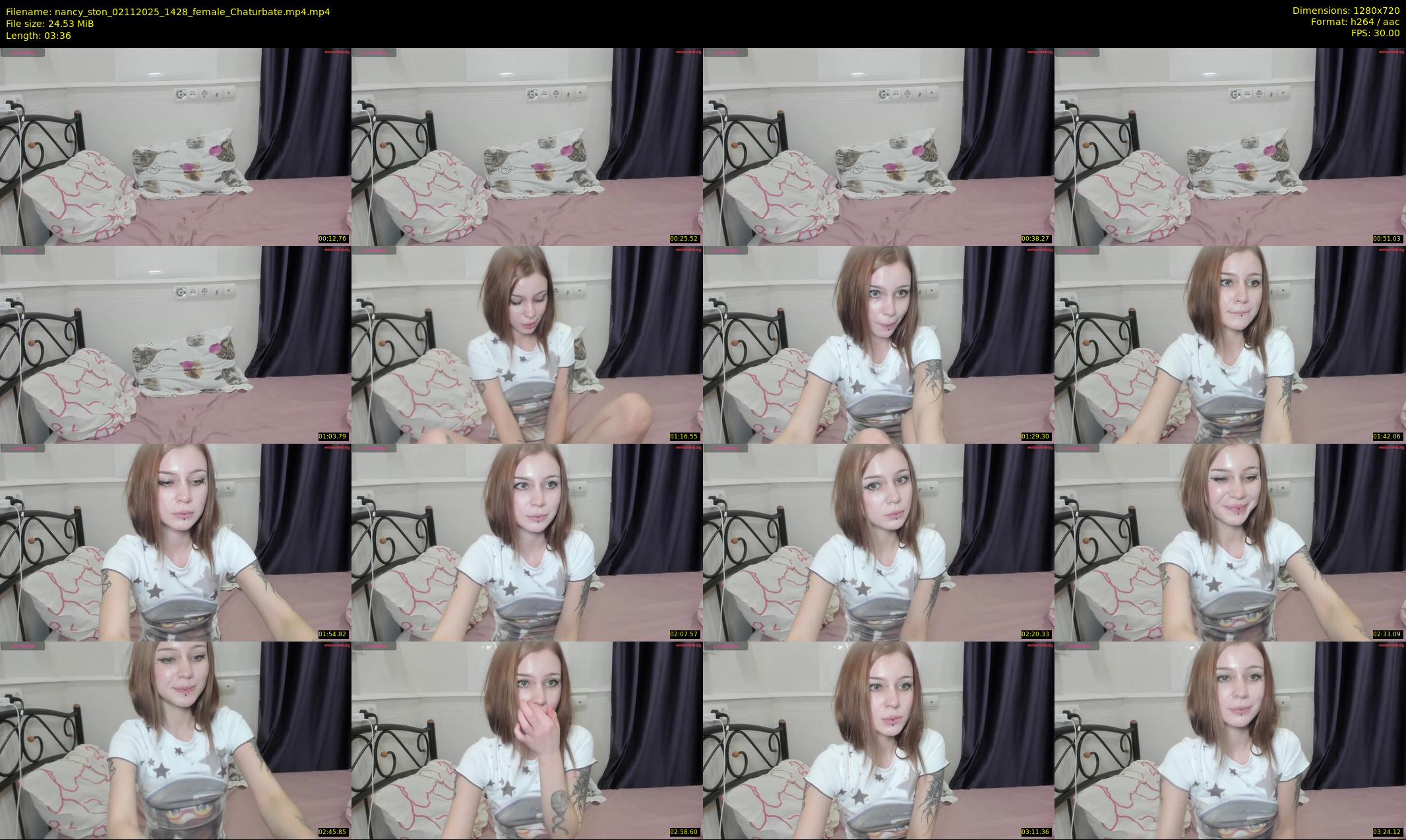nancy_ston — 4 minute Chaturbate female cam show recording, 720p, Nov 2, 2025