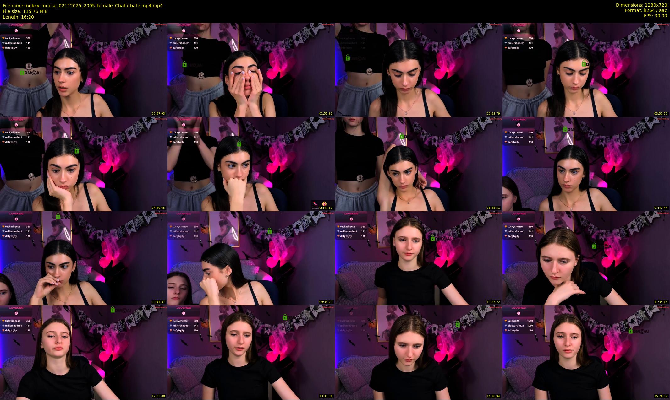 nekky_mouse — 17 minute Chaturbate female cam show recording, 720p, Nov 2, 2025