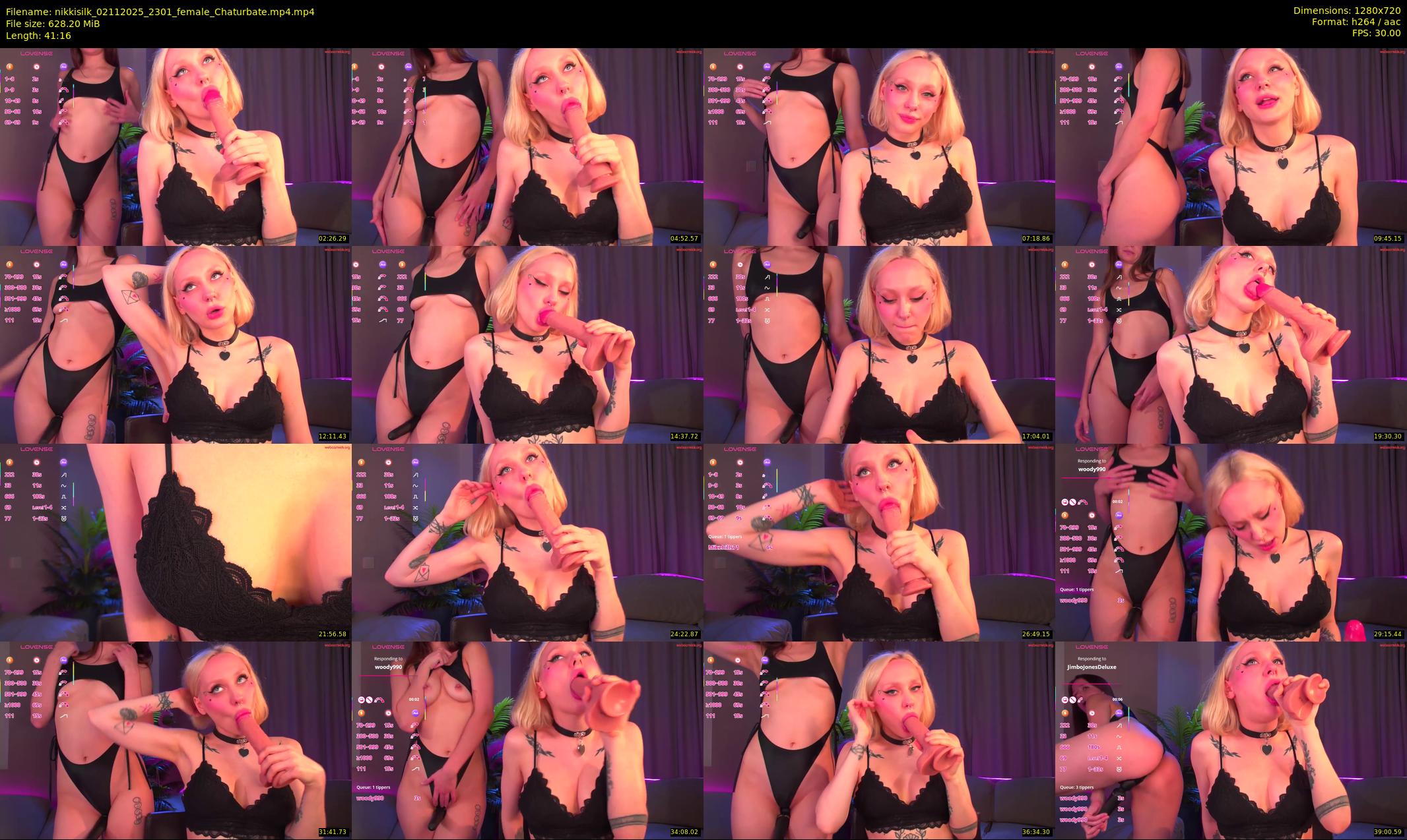 nikkisilk — 42 minute Chaturbate female cam show recording, 720p, Nov 2, 2025