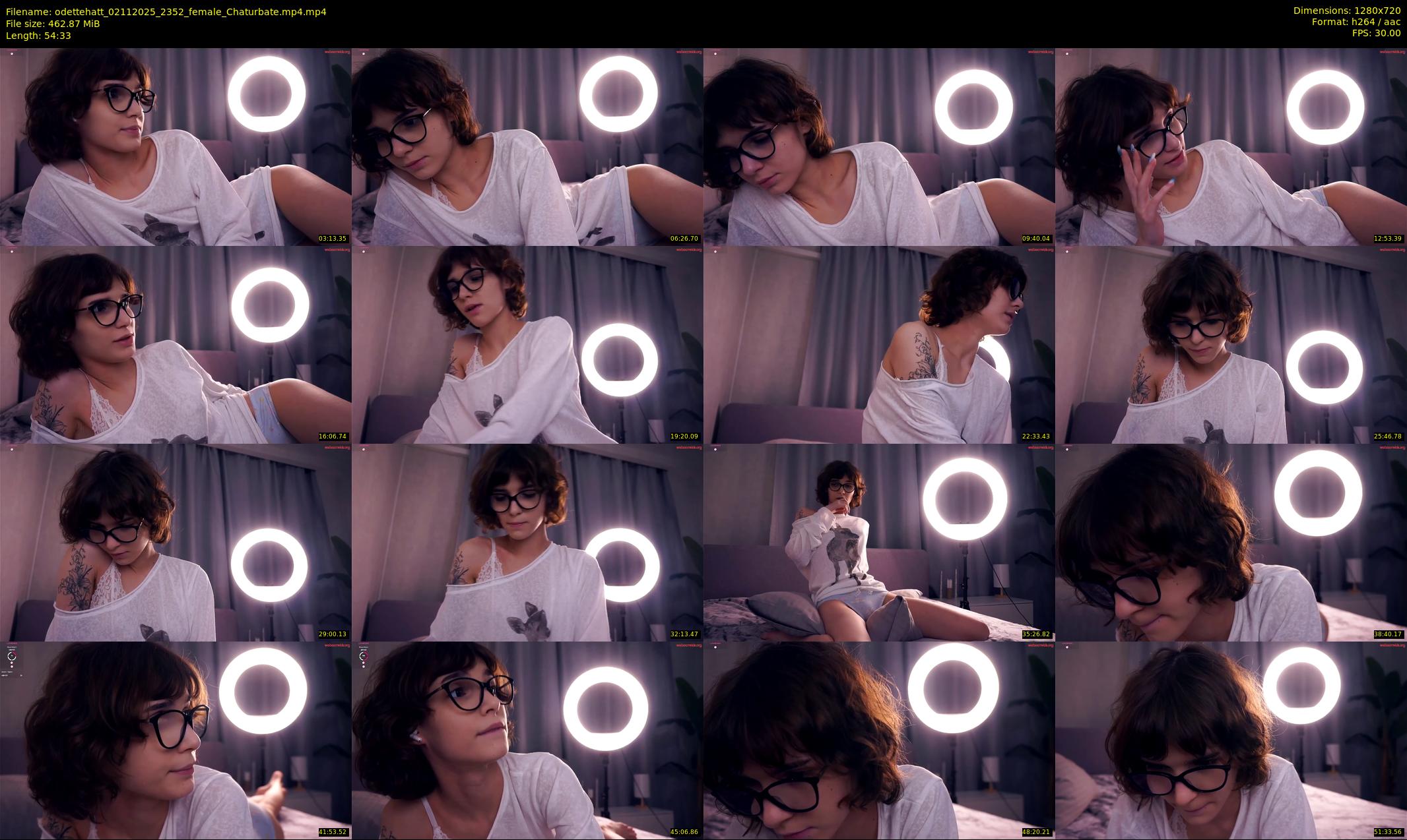 odettehatt — 55 minute Chaturbate female cam show recording, 720p, Nov 2, 2025