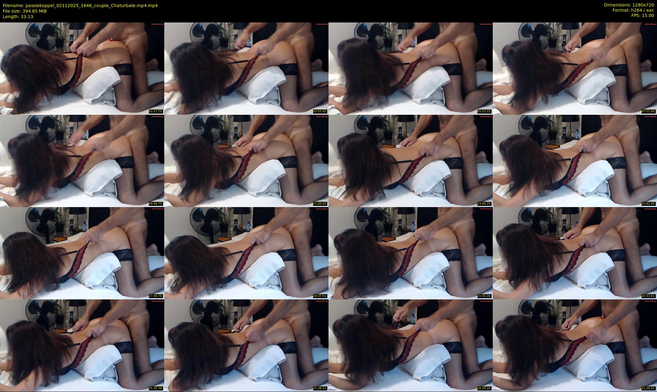 passiekoppel — 34 minute Chaturbate couple cam show recording, 720p, Nov 2, 2025