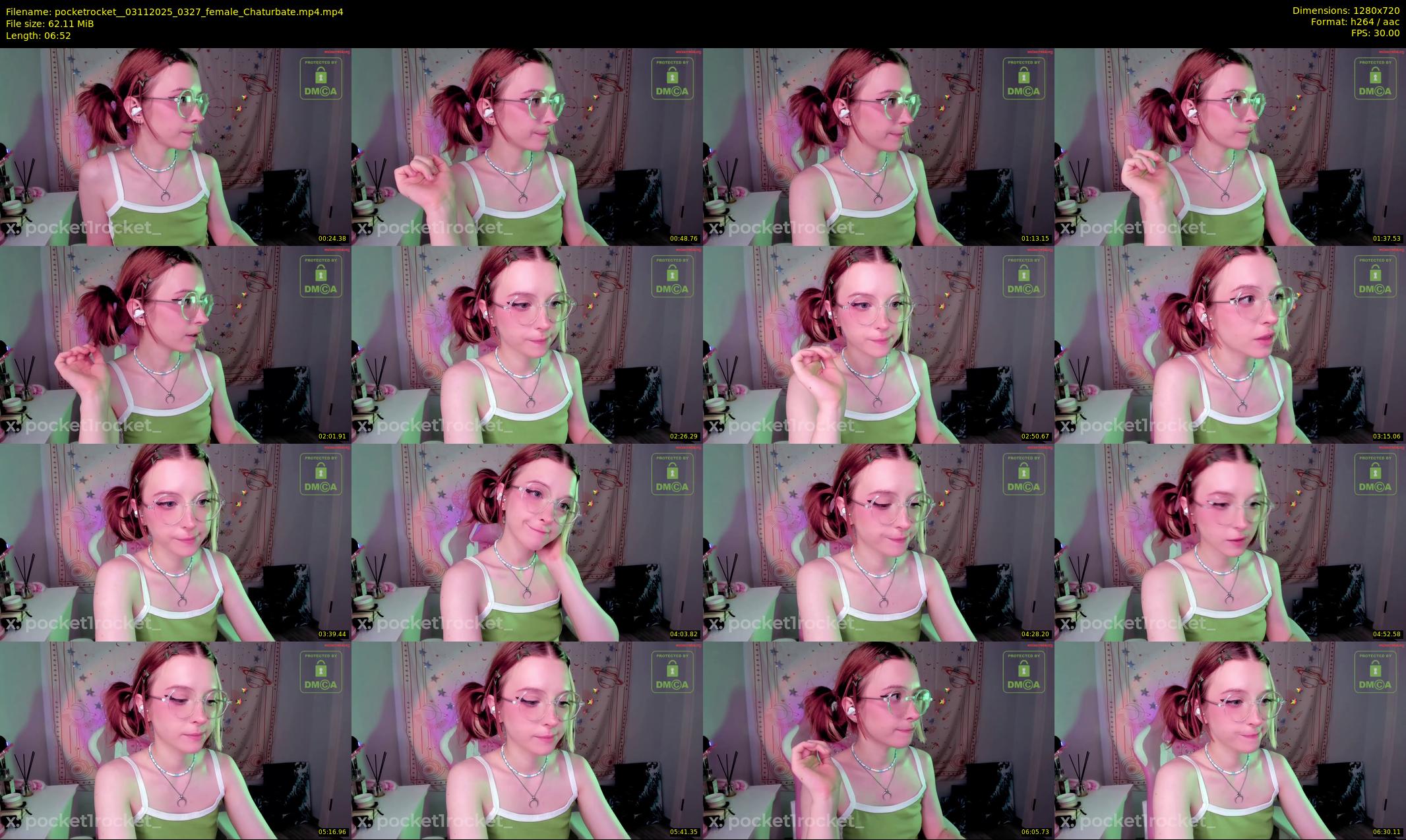 pocketrocket_ — 7 minute Chaturbate female cam show recording, 720p, Nov 3, 2025
