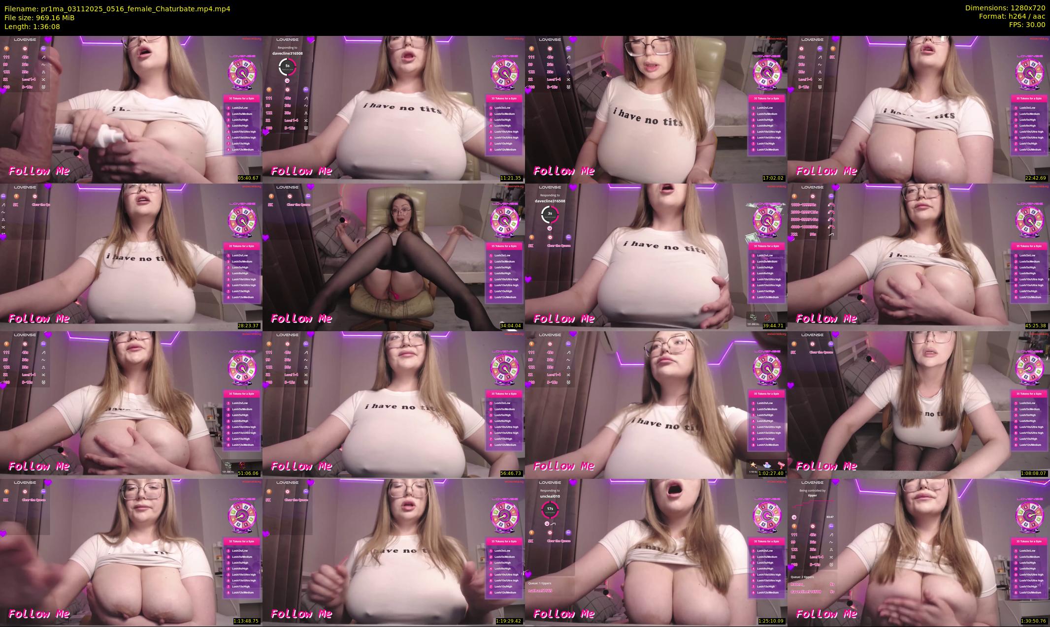 pr1ma — 97 minute Chaturbate female cam show recording, 720p, Nov 3, 2025