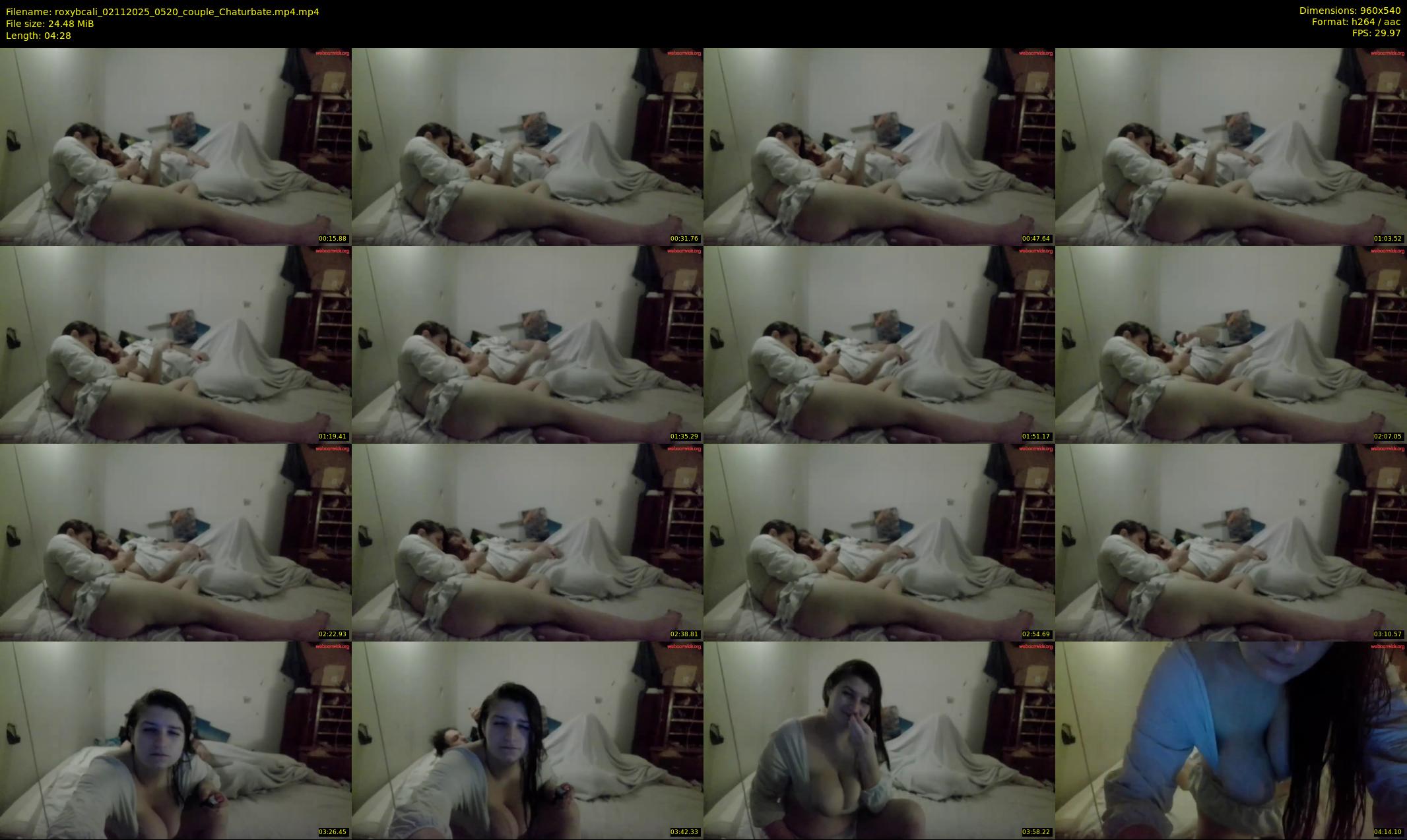 roxybcali — 5 minute Chaturbate couple cam show recording, 480p, Nov 2, 2025