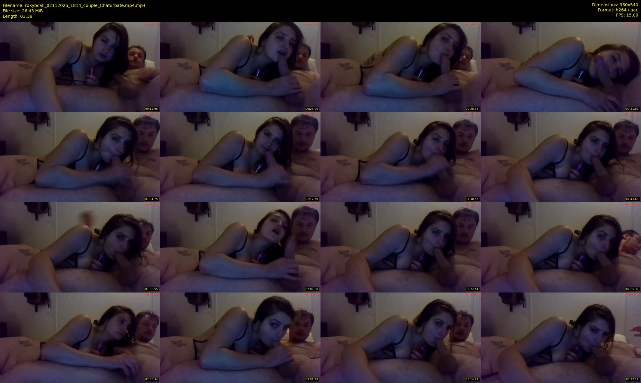 roxybcali — 4 minute Chaturbate couple cam show recording, 480p, Nov 2, 2025