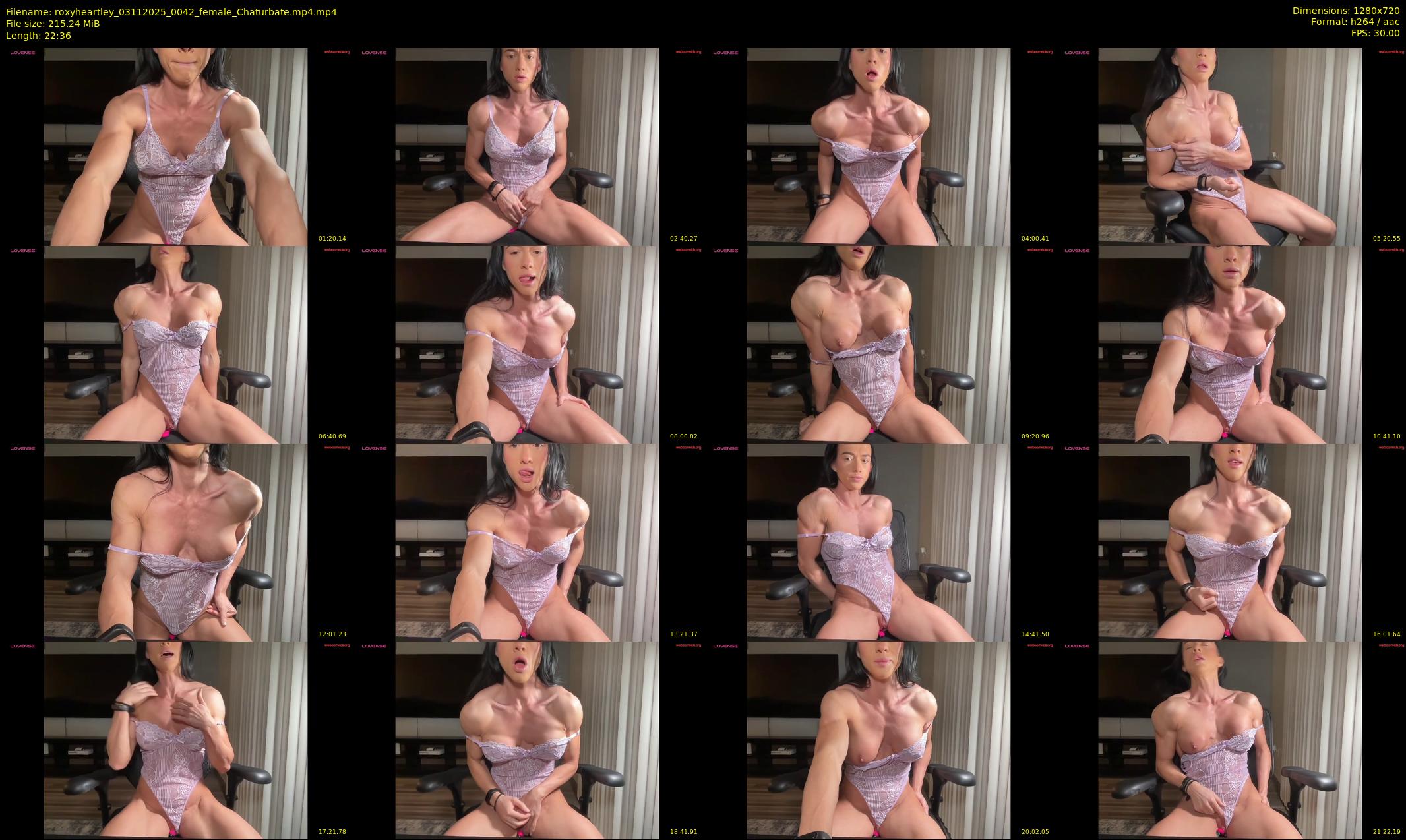 roxyheartley — 23 minute Chaturbate female cam show recording, 720p, Nov 3, 2025