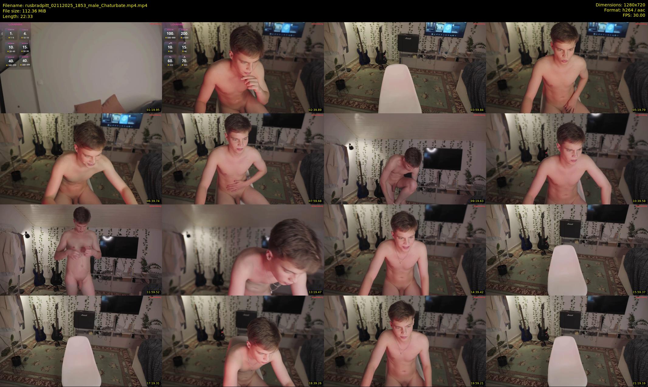 rusbradpitt — 23 minute Chaturbate male cam show recording, 720p, Nov 2, 2025