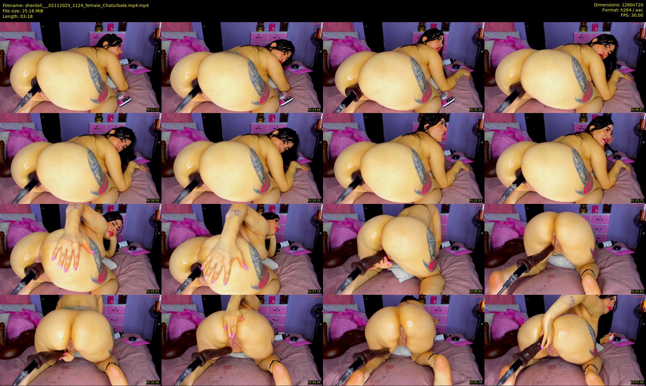 shantall__ — 4 minute Chaturbate female cam show recording, 720p, Nov 2, 2025