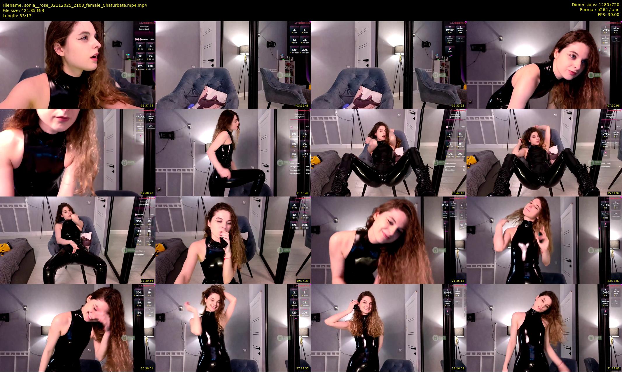 sonia__rose — 34 minute Chaturbate female cam show recording, 720p, Nov 2, 2025