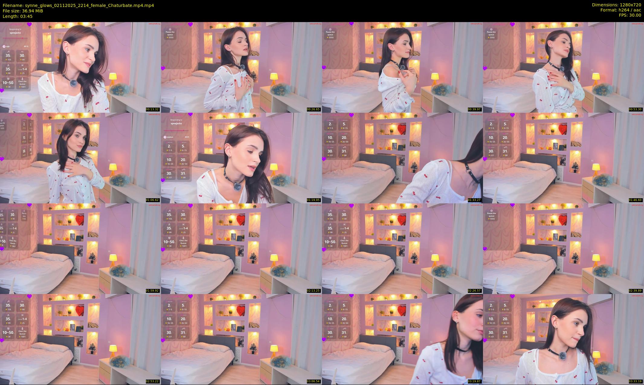 synne_glows — 4 minute Chaturbate female cam show recording, 720p, Nov 2, 2025