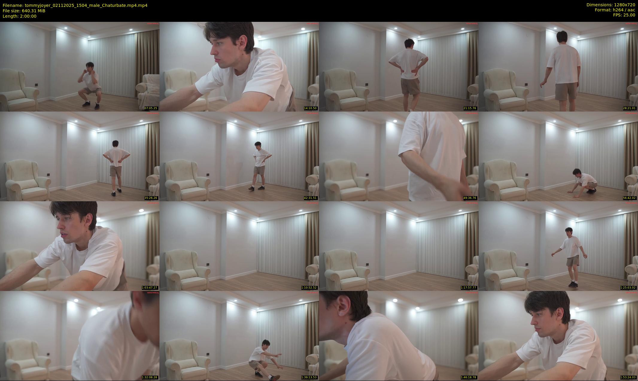 tommyjoyer — 120 minute Chaturbate male cam show recording, 720p, Nov 2, 2025