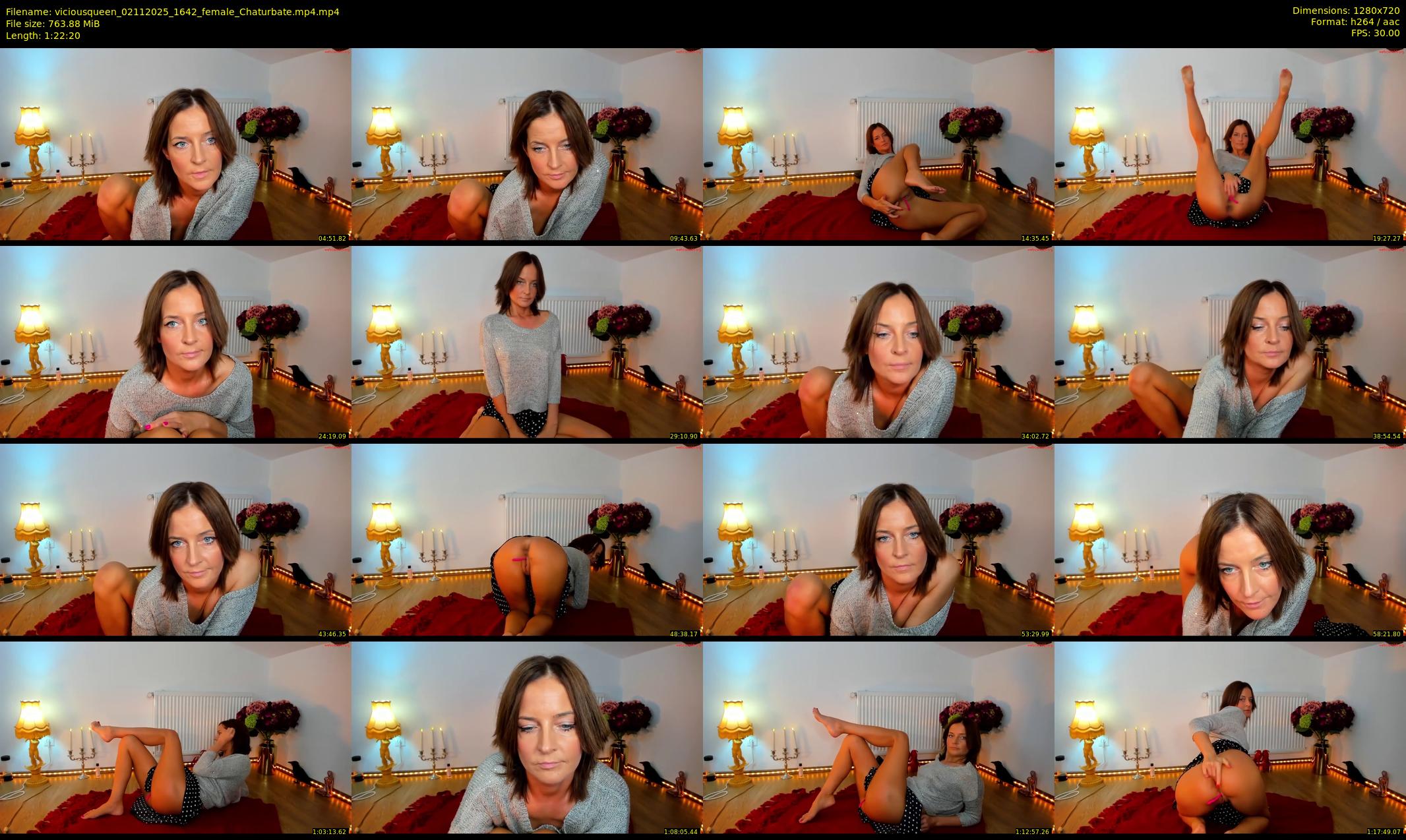 viciousqueen — 83 minute Chaturbate female cam show recording, 720p, Nov 2, 2025
