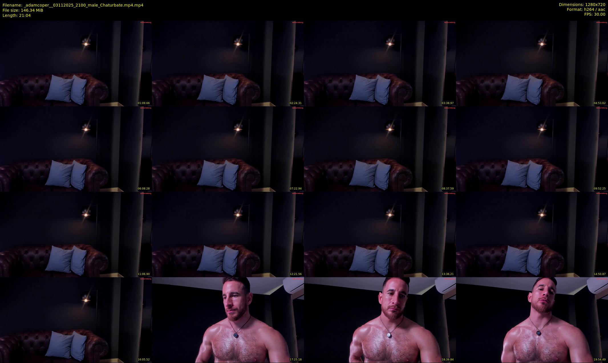 _adamcoper_ — 22 minute Chaturbate male cam show recording, 720p, Nov 3, 2025