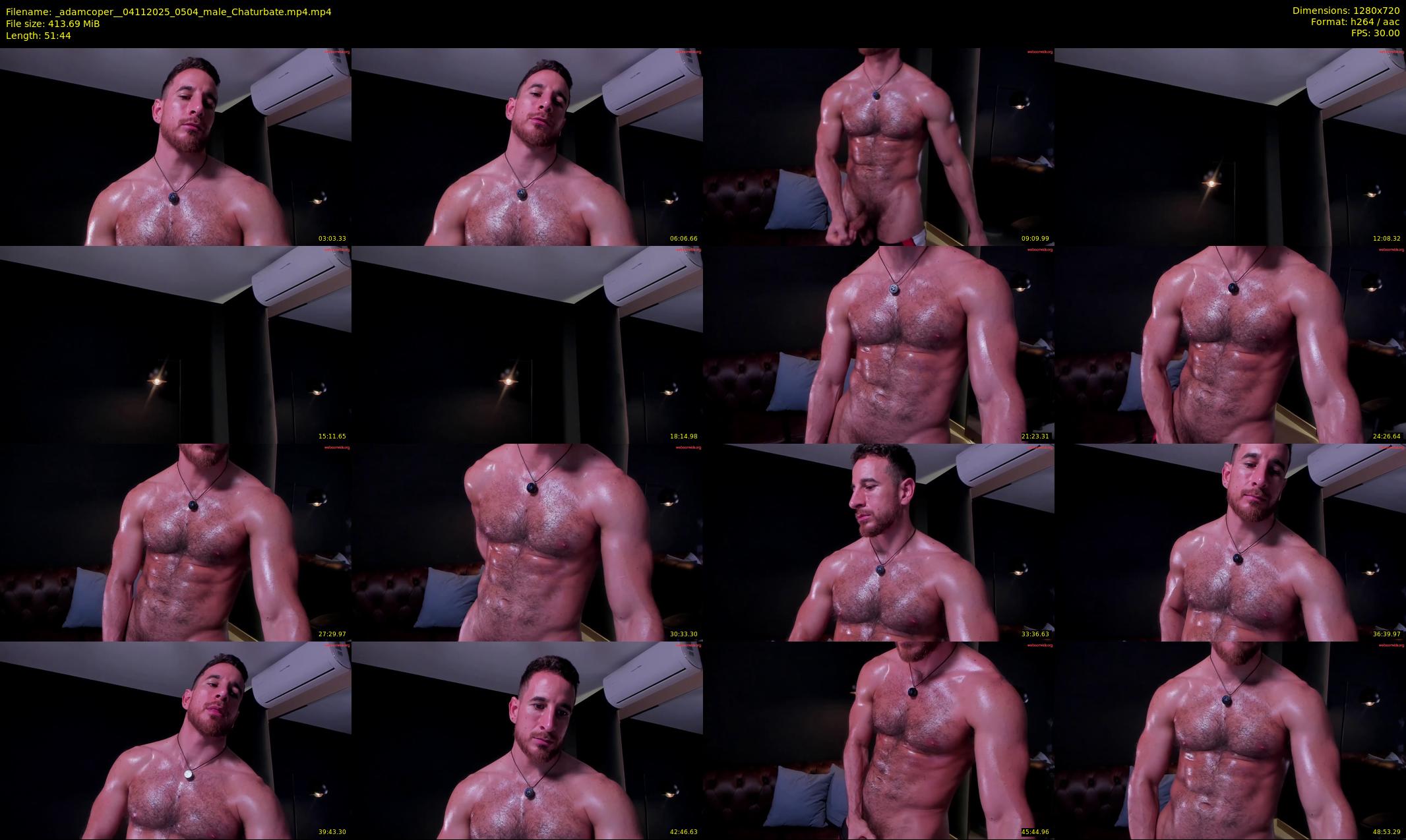 _adamcoper_ — 52 minute Chaturbate male cam show recording, 720p, Nov 4, 2025