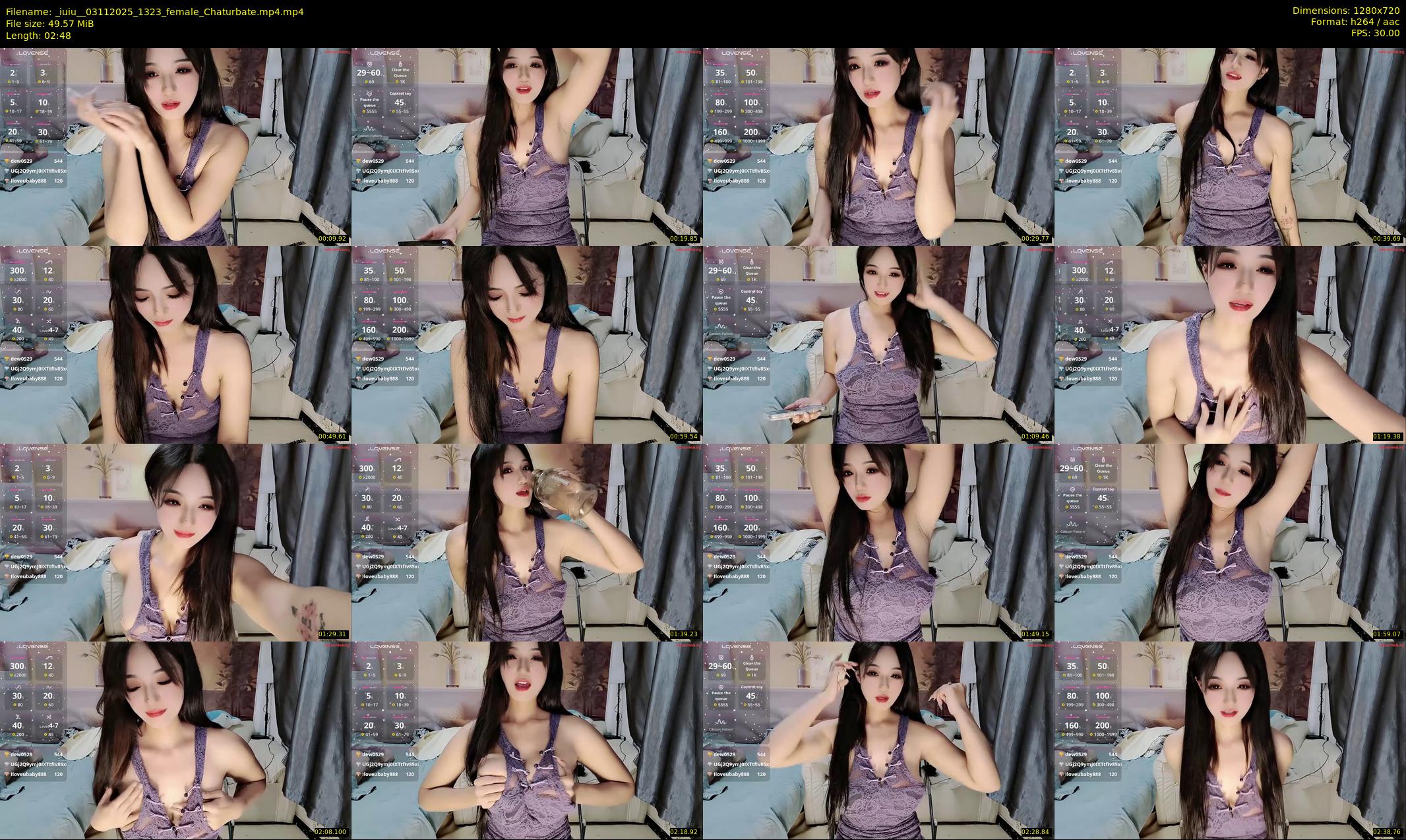 _iuiu_ — 3 minute Chaturbate female cam show recording, 720p, Nov 3, 2025