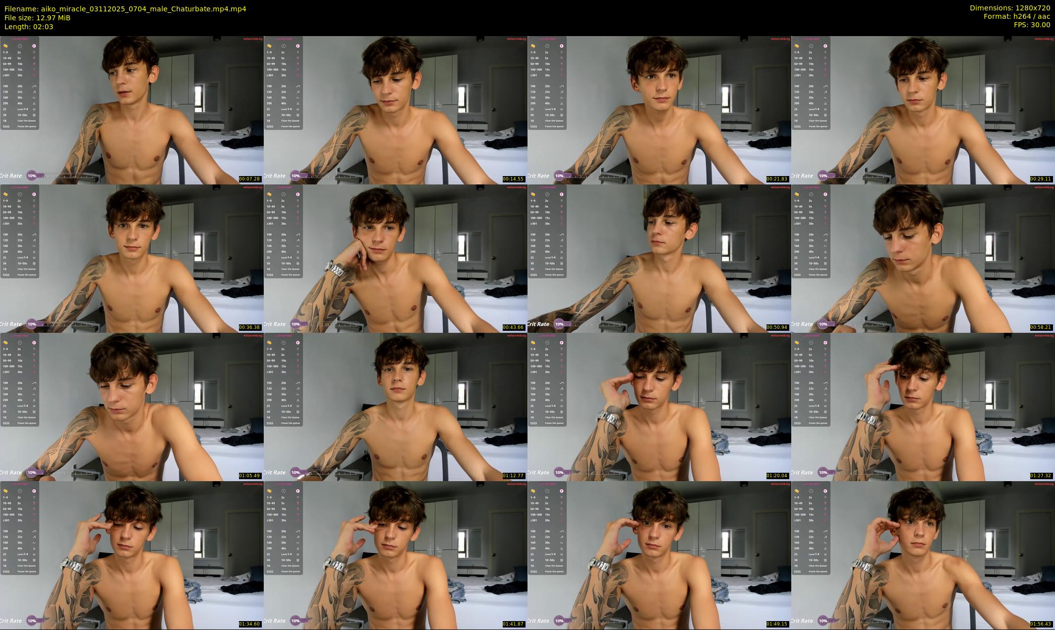 aiko_miracle — 3 minute Chaturbate male cam show recording, 720p, Nov 3, 2025