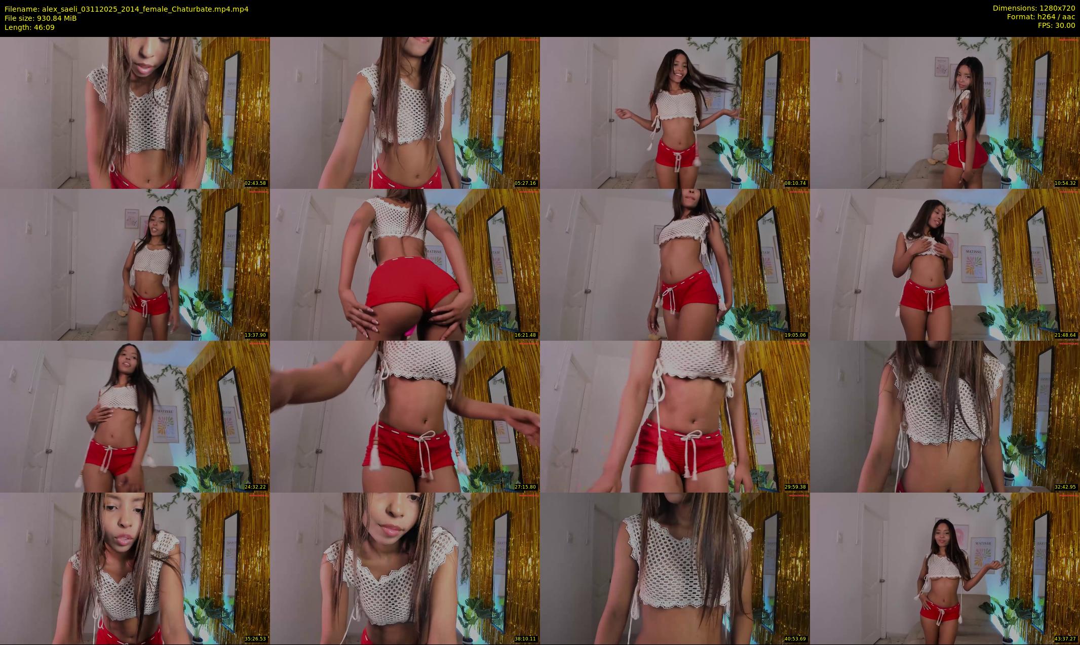 alex_saeli — 47 minute Chaturbate female cam show recording, 720p, Nov 3, 2025