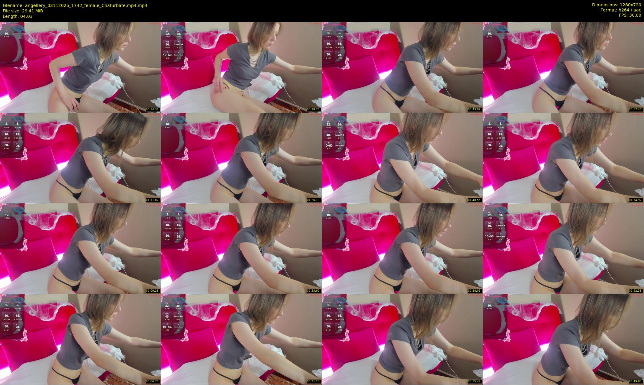 angellery — 5 minute Chaturbate female cam show recording, 720p, Nov 3, 2025