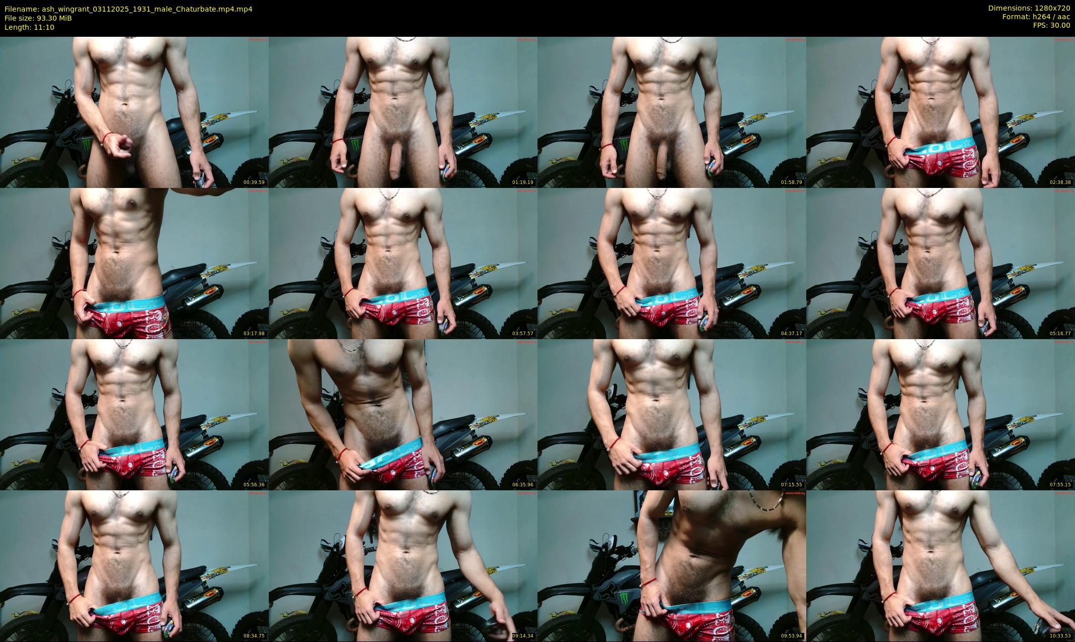ash_wingrant — 12 minute Chaturbate male cam show recording, 720p, Nov 3, 2025