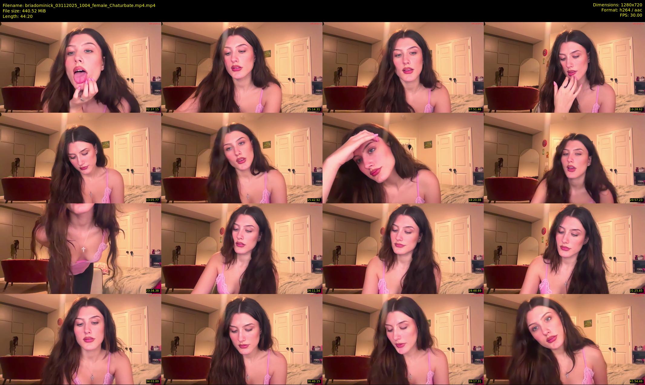 briadominick — 45 minute Chaturbate couple cam show recording, 720p, Nov 3, 2025