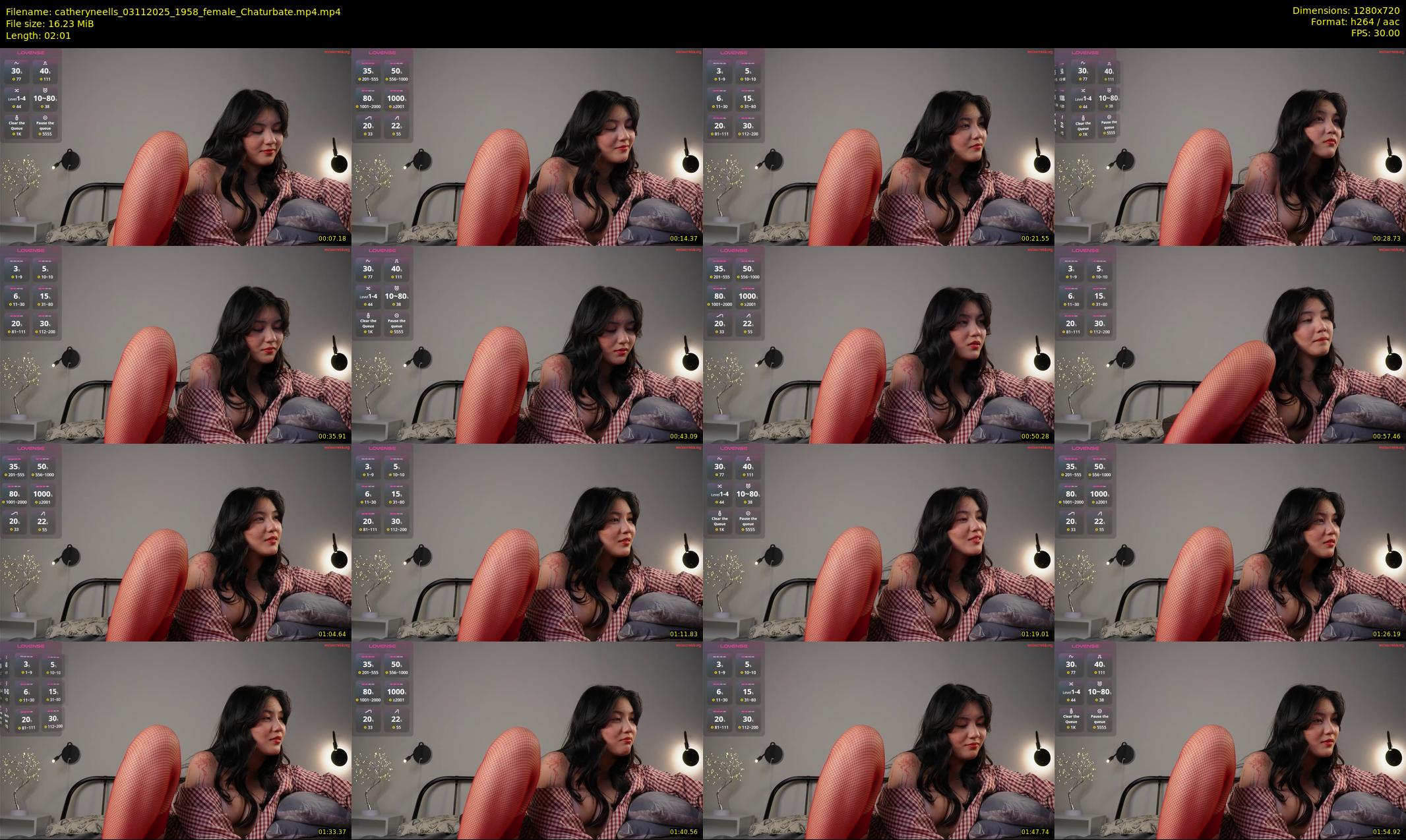 catheryneells — 3 minute Chaturbate female cam show recording, 720p, Nov 3, 2025