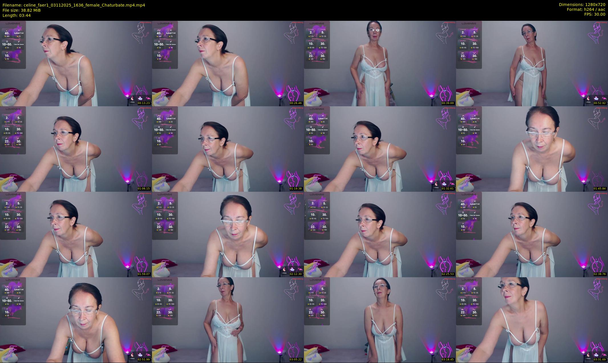 celine_faer1 — 4 minute Chaturbate female cam show recording, 720p, Nov 3, 2025