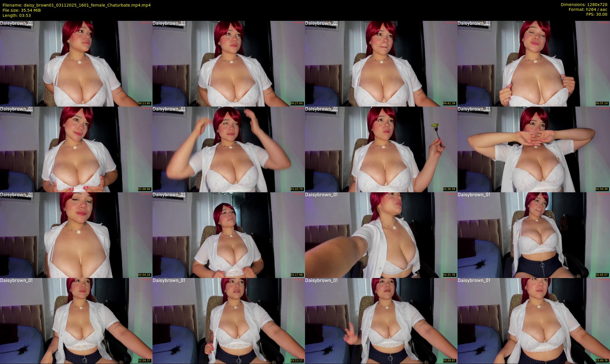 daisy_brown01 — 4 minute Chaturbate female cam show recording, 720p, Nov 3, 2025