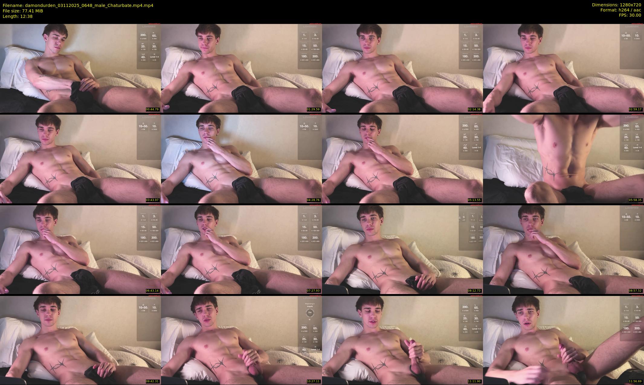 damondurden — 13 minute Chaturbate male cam show recording, 720p, Nov 3, 2025