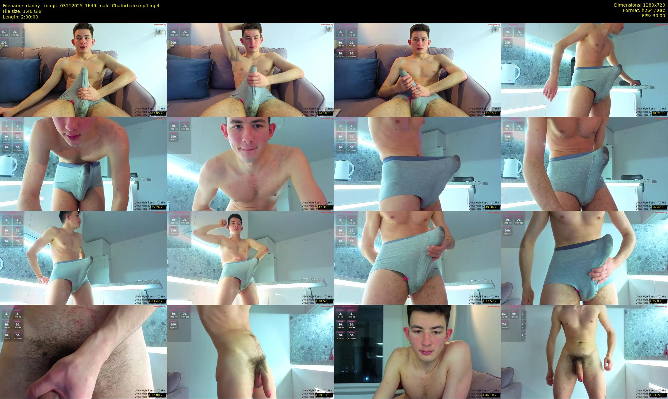 danny__magic — 120 minute Chaturbate male cam show recording, 720p, Nov 3, 2025