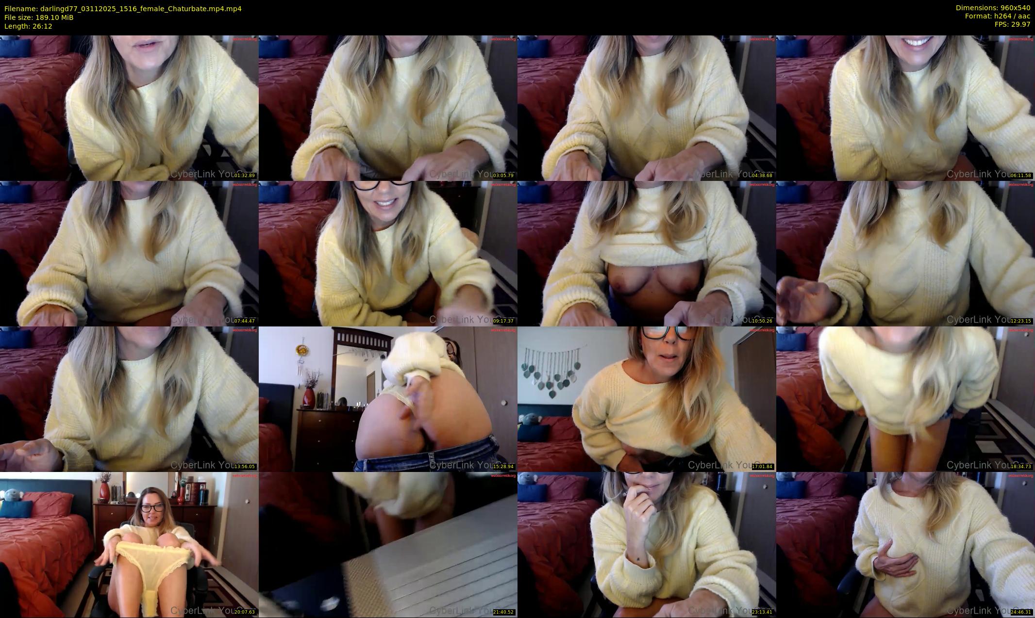 darlingd77 — 27 minute Chaturbate female cam show recording, 480p, Nov 3, 2025