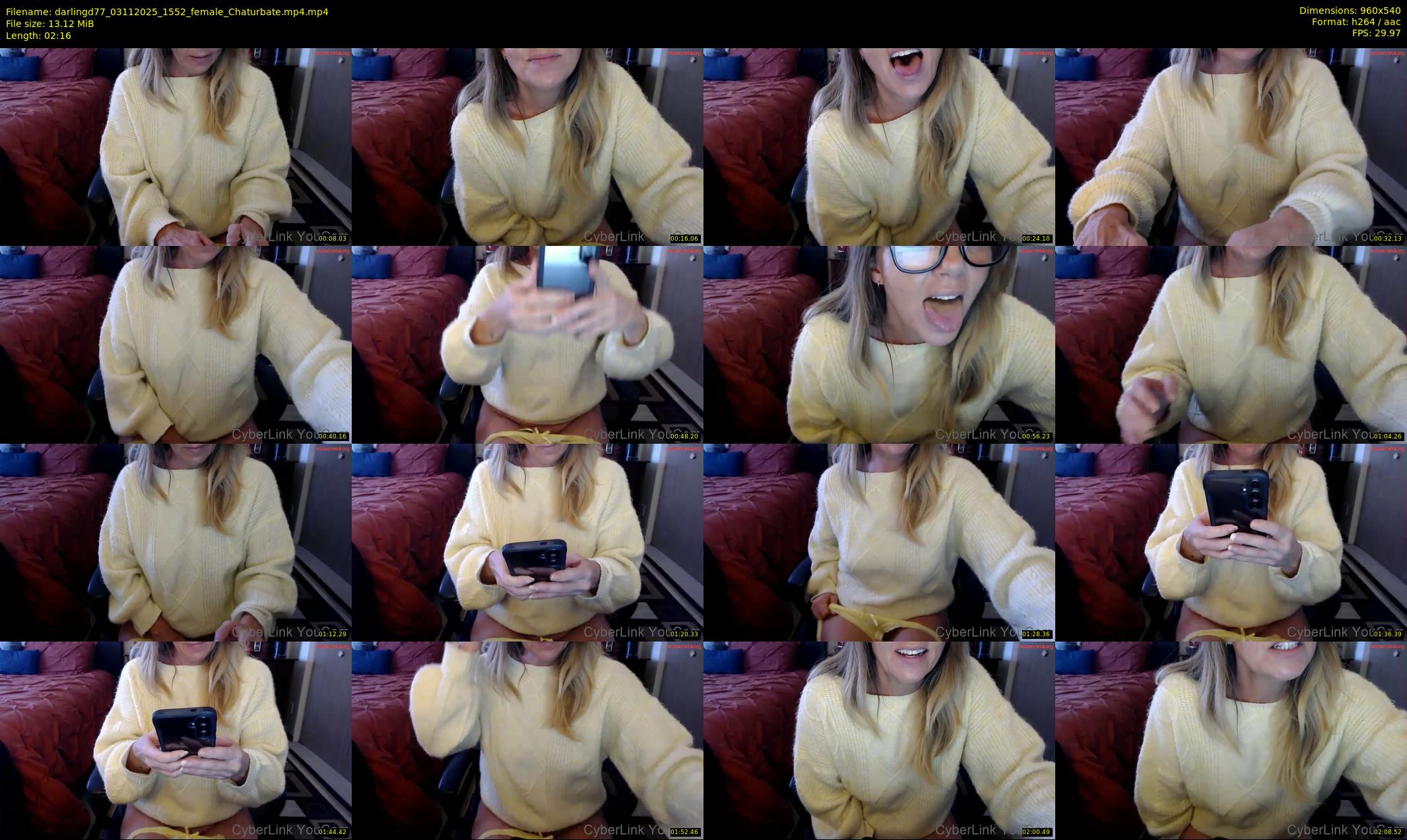 darlingd77 — 3 minute Chaturbate female cam show recording, 480p, Nov 3, 2025