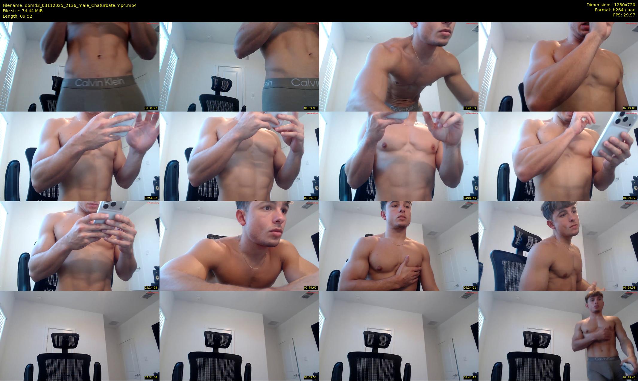 domd3 — 10 minute Chaturbate male cam show recording, 720p, Nov 3, 2025