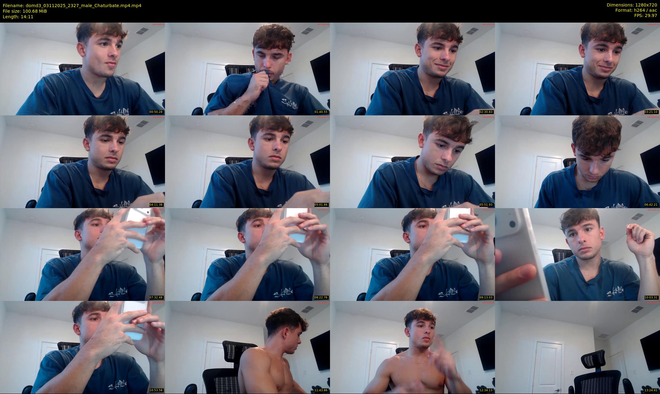 domd3 — 15 minute Chaturbate male cam show recording, 720p, Nov 3, 2025