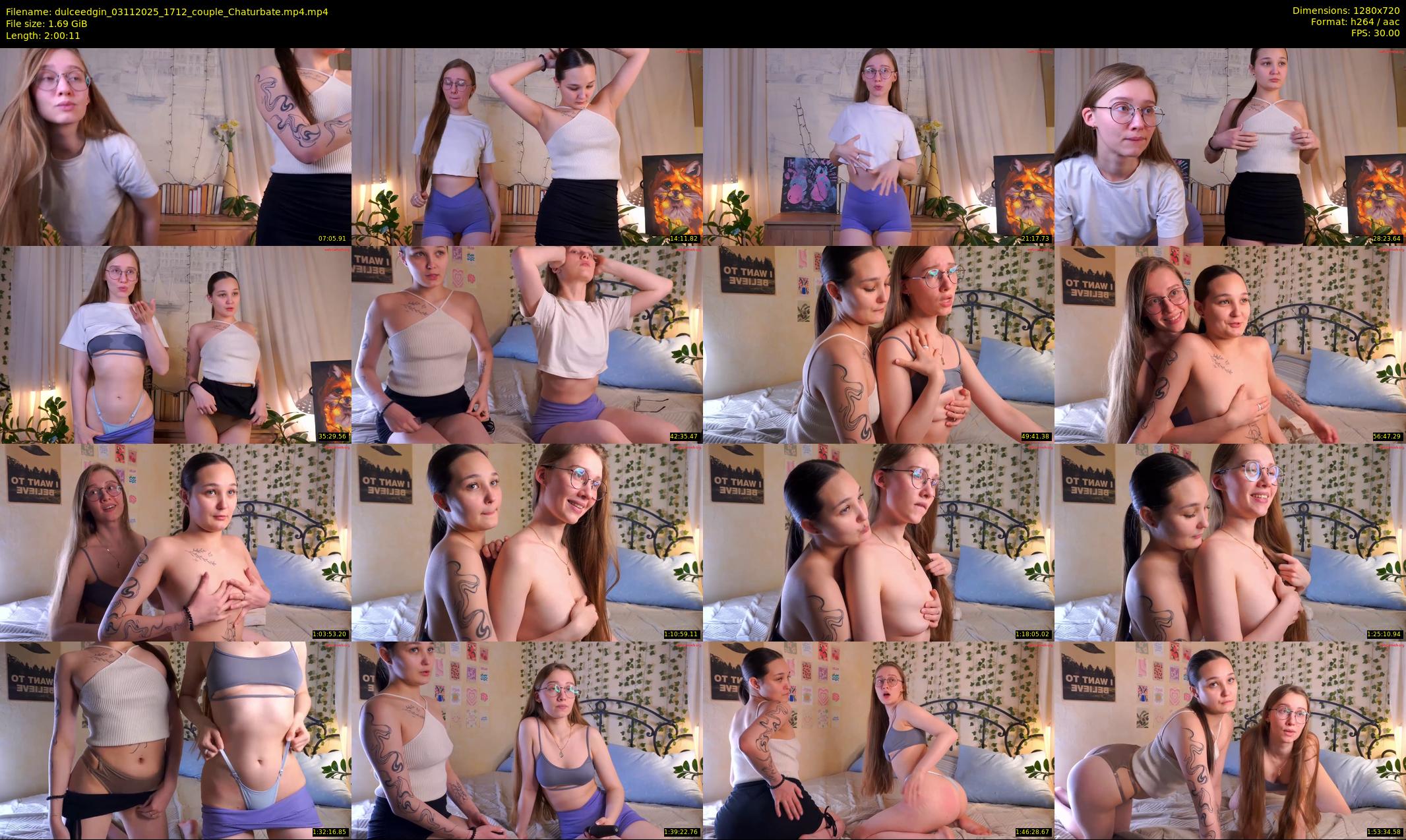 dulceedgin — 121 minute Chaturbate female cam show recording, 720p, Nov 3, 2025