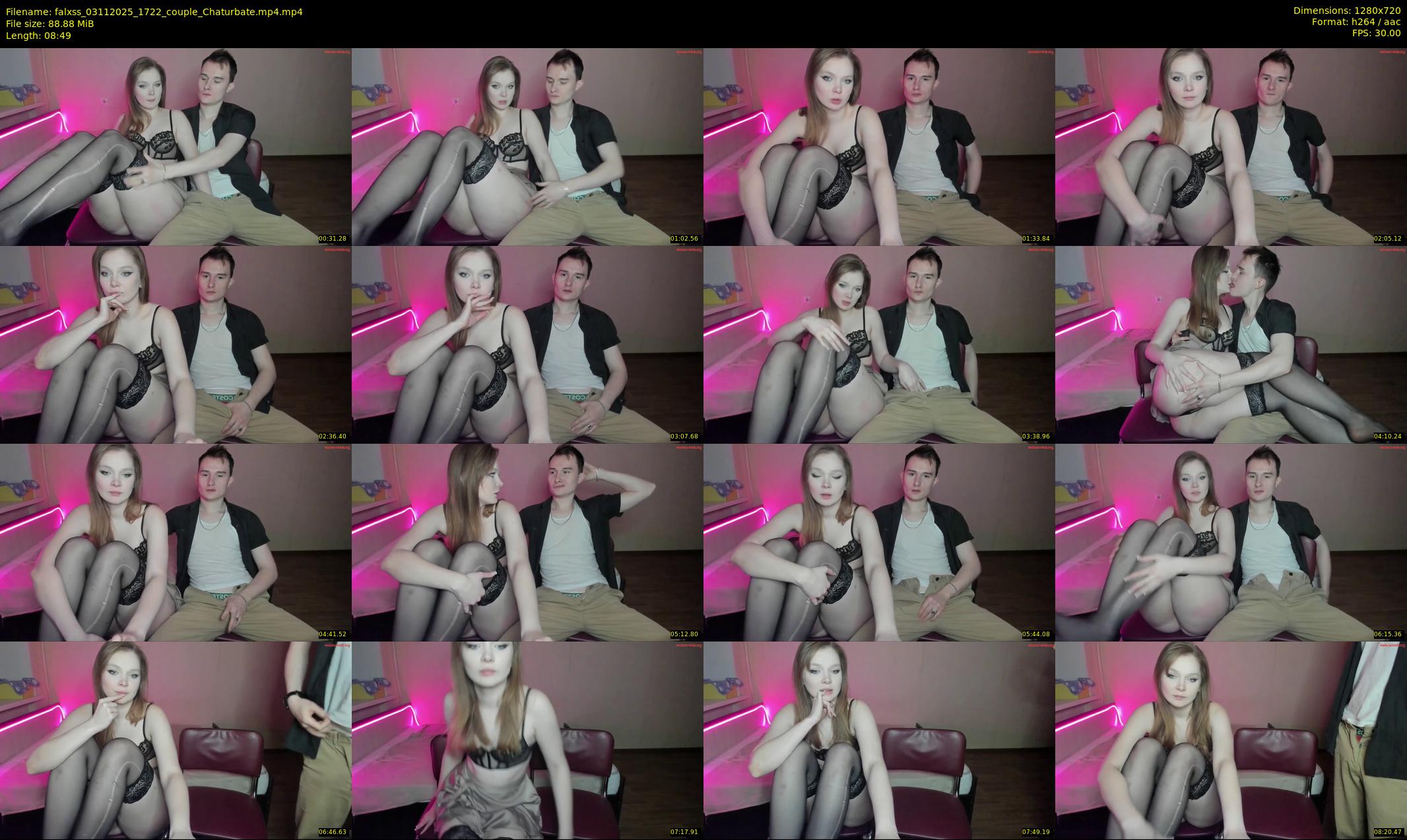 falxss — 9 minute Chaturbate couple cam show recording, 720p, Nov 3, 2025
