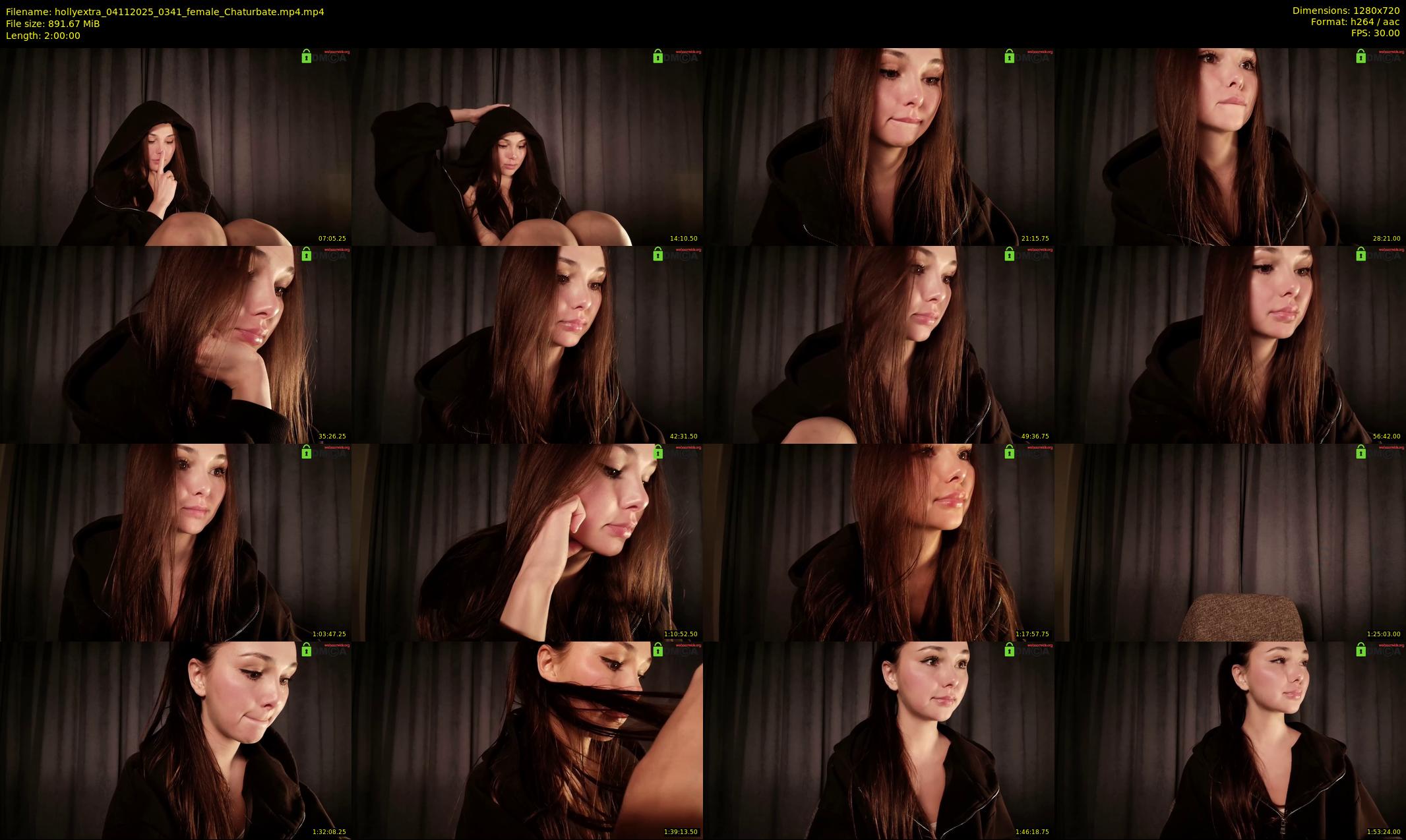 hollyextra — 120 minute Chaturbate female cam show recording, 720p, Nov 4, 2025