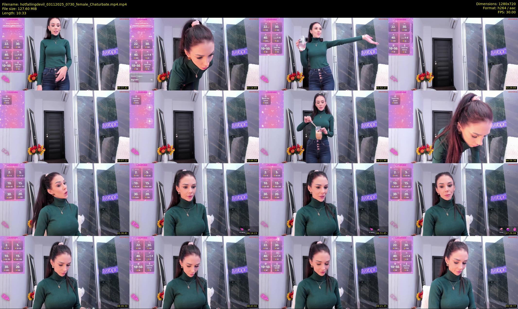 hotfallingdevil — 11 minute Chaturbate female cam show recording, 720p, Nov 3, 2025