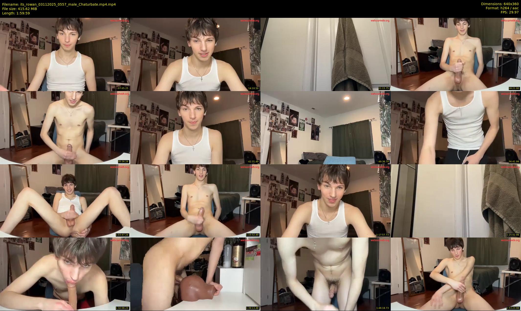 its_rowan — 120 minute Chaturbate male cam show recording, 360p, Nov 3, 2025