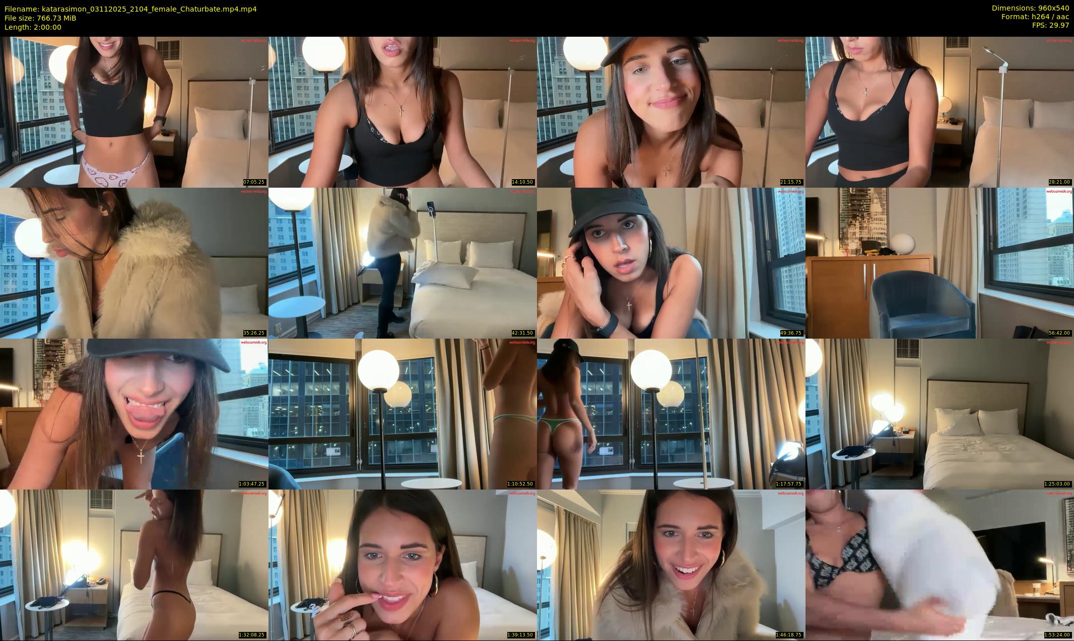 katarasimon — 120 minute Chaturbate female cam show recording, 480p, Nov 3, 2025