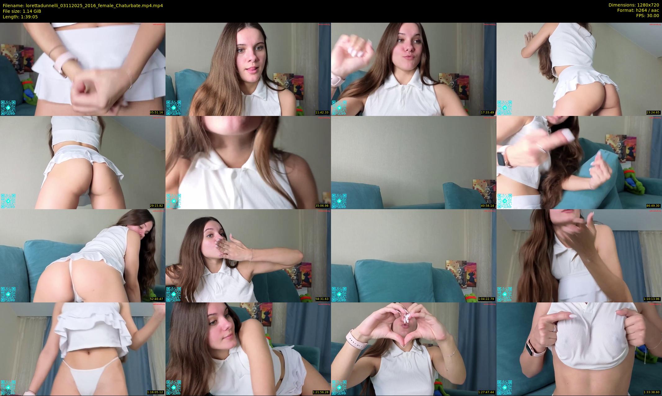 lorettadunnelli — 100 minute Chaturbate female cam show recording, 720p, Nov 3, 2025
