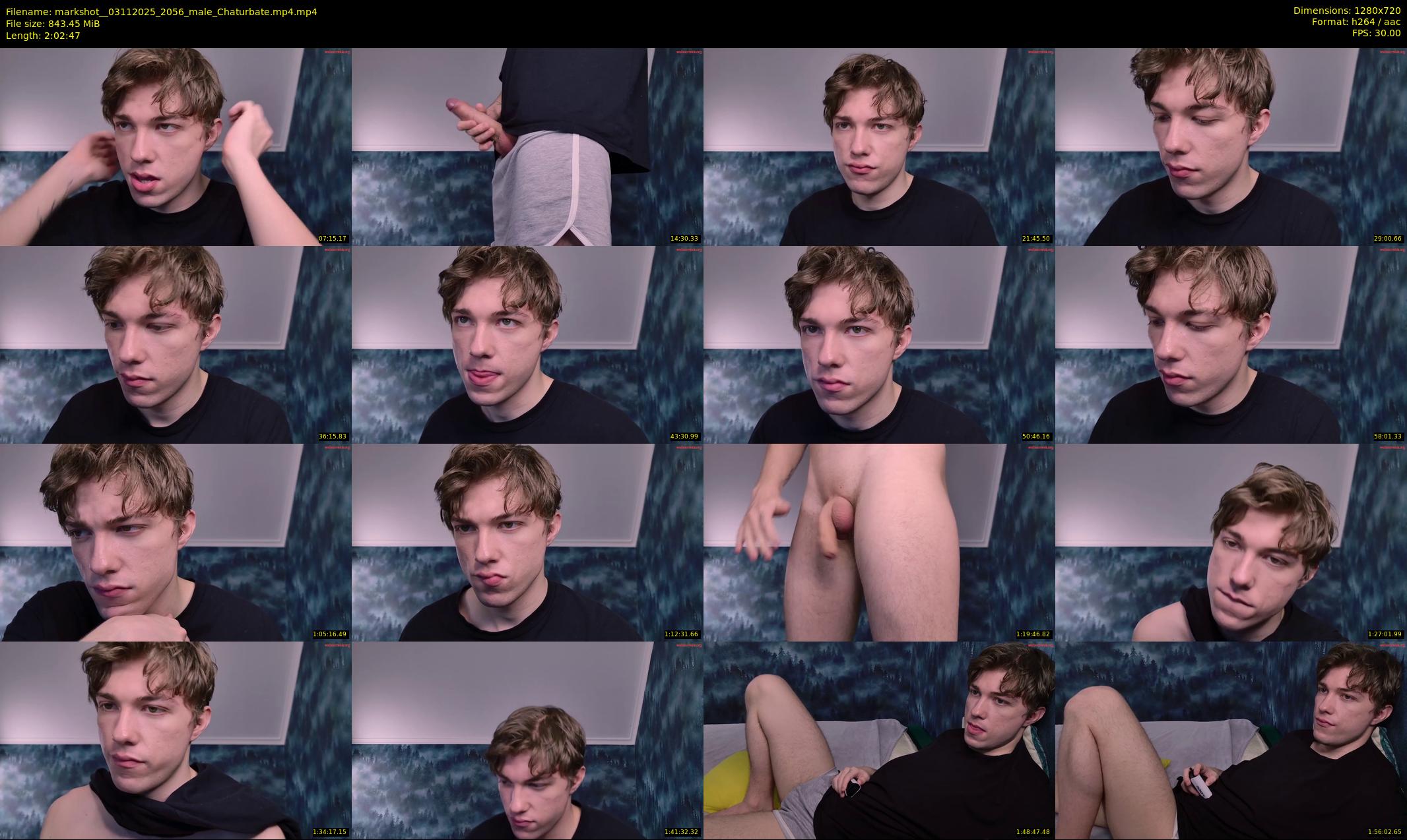 markshot_ — 123 minute Chaturbate male cam show recording, 720p, Nov 3, 2025