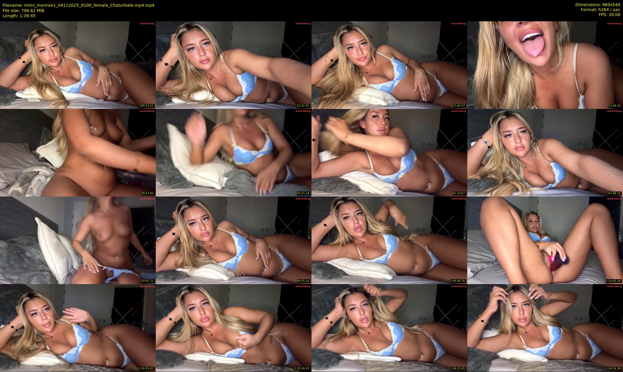 mimi_monroe1 — 100 minute Chaturbate female cam show recording, 480p, Nov 4, 2025
