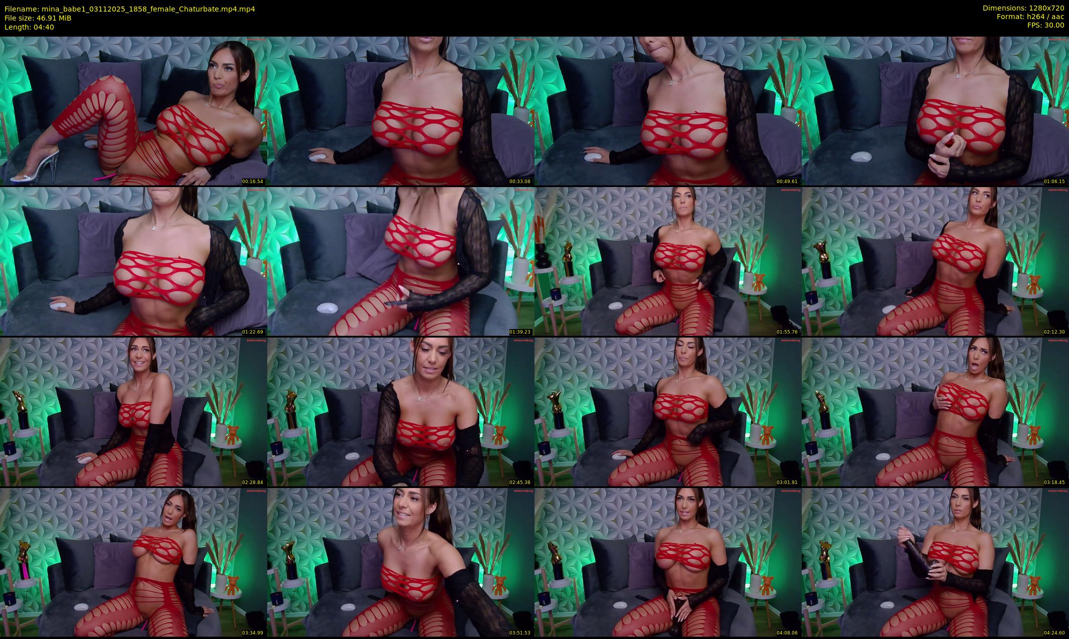 mina_babe1 — 5 minute Chaturbate female cam show recording, 720p, Nov 3, 2025