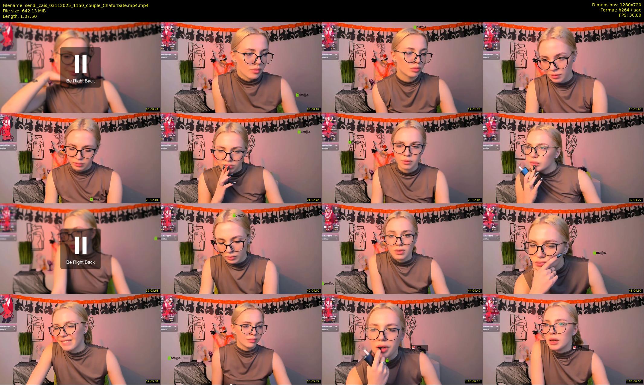 sendi_cais — 68 minute Chaturbate female cam show recording, 720p, Nov 3, 2025