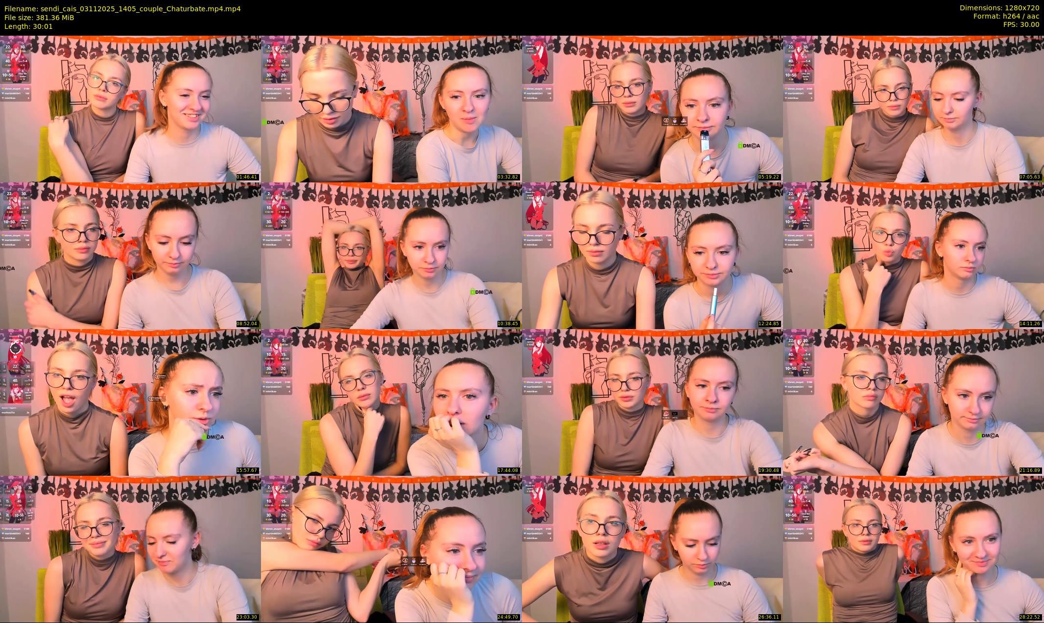 sendi_cais — 31 minute Chaturbate female cam show recording, 720p, Nov 3, 2025