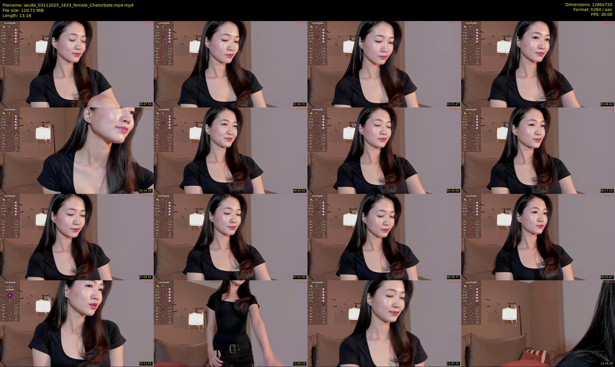 seulbi — 14 minute Chaturbate female cam show recording, 720p, Nov 3, 2025