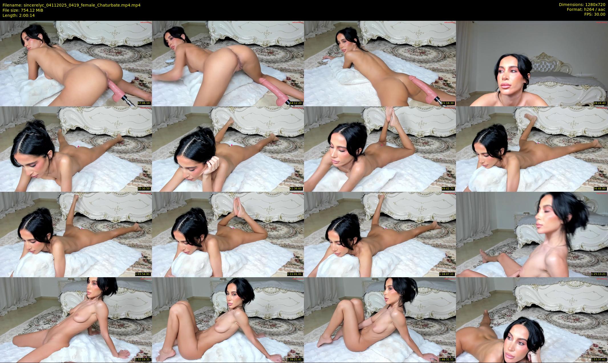 sincerelyc — 121 minute Chaturbate female cam show recording, 720p, Nov 4, 2025
