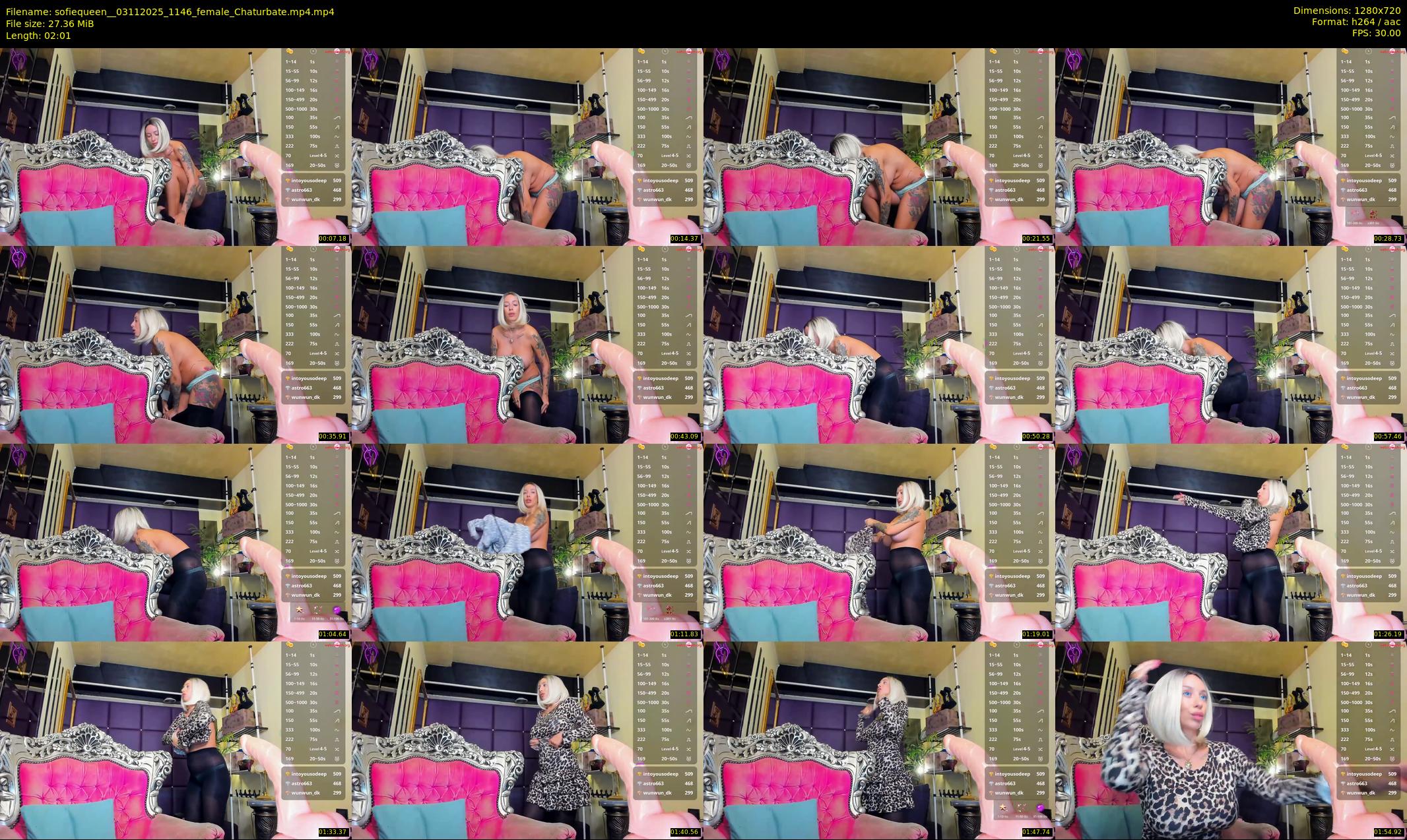 sofiequeen_ — 3 minute Chaturbate female cam show recording, 720p, Nov 3, 2025