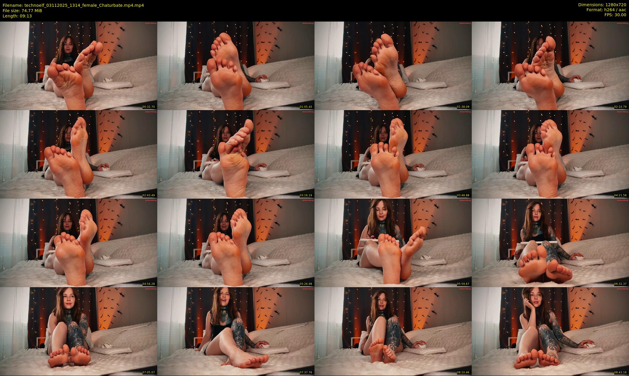 technoelf — 10 minute Chaturbate female cam show recording, 720p, Nov 3, 2025