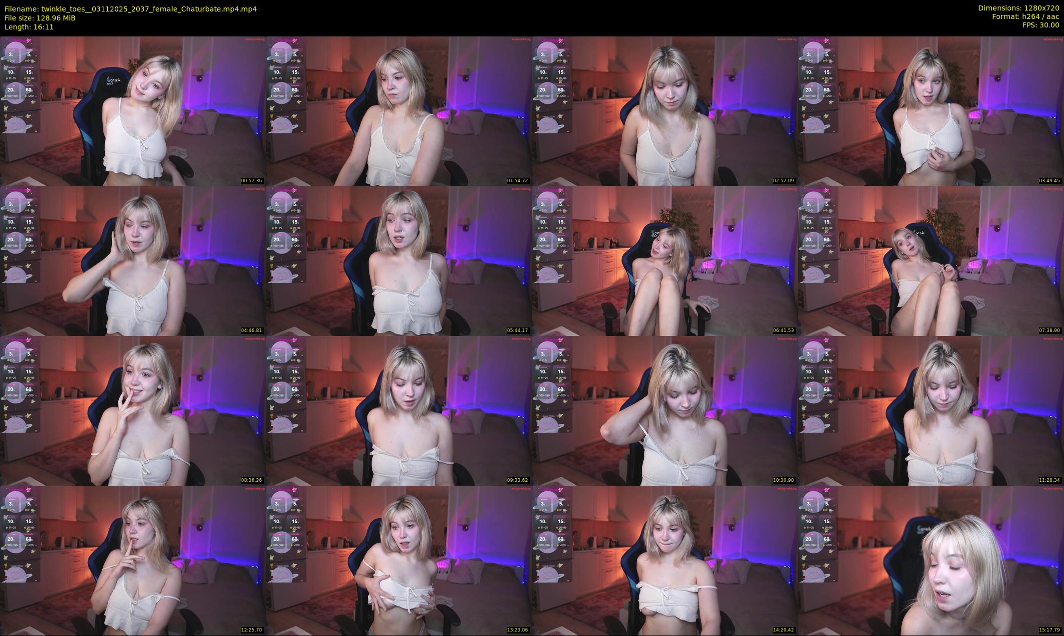 twinkle_toes_ — 17 minute Chaturbate female cam show recording, 720p, Nov 3, 2025